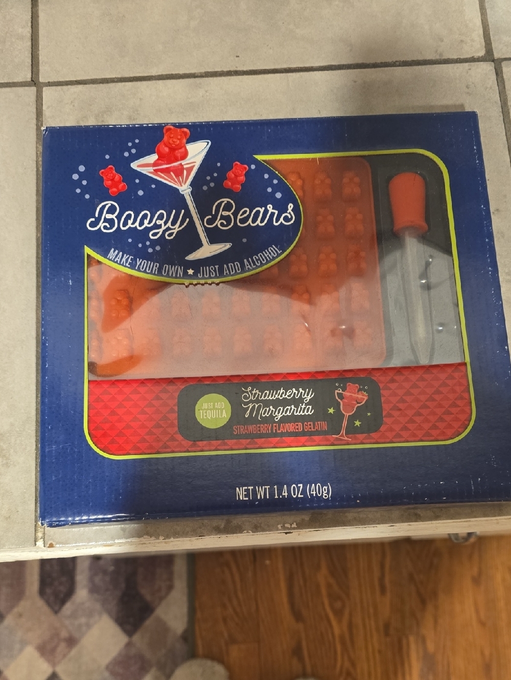 Strawberry Margarita Gummy Mold Kit - Orange Silicone